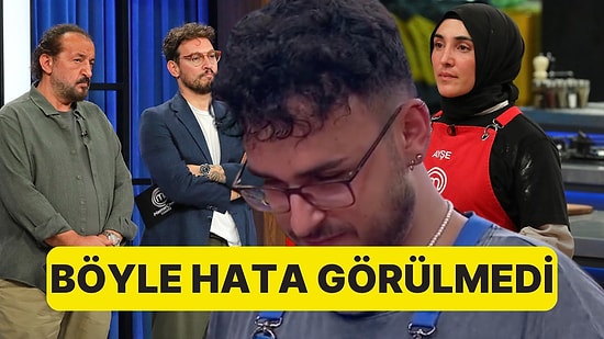 Erim Kendi Ayağına Sıktı! MasterChef Türkiye'de Haftanın Son Eleme Adayı Belli Oldu