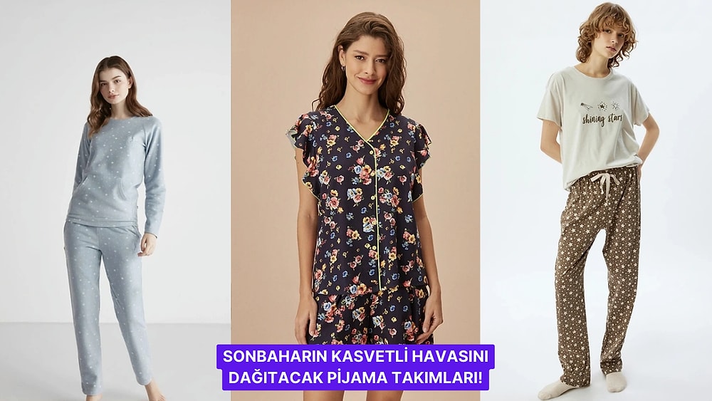 2024 Sonbaharının Serin Havasına Uygun Baharlık Pijama Takımları