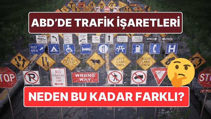 Diğer Ülkeler İle Karşılaştırıldığında ABD'de Trafik Yol İşaretleri Neden Bu Kadar Çok Farklı?