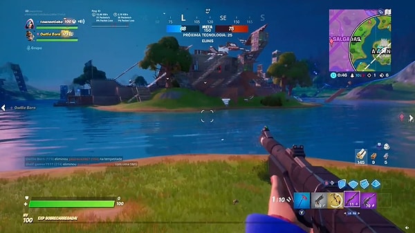 Oyun dünyasını adeta sallayan Fortnite nihayet FPS moduna da kavuşuyor.