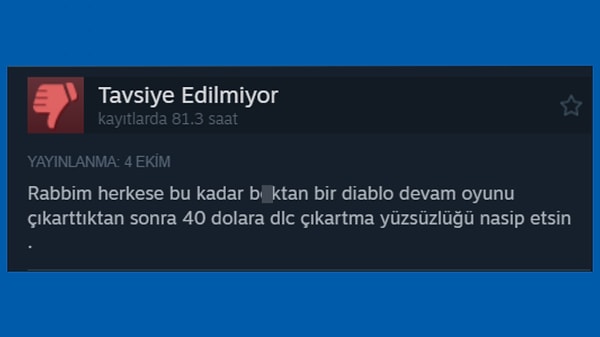 1. Oyuncunun gazabından korkacaksın Blizzard!