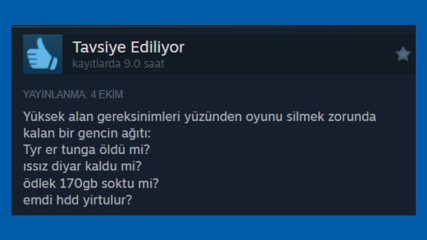 6. Alp Er Tunga sagusunun her duruma böyle cuk oturması inanılmaz.