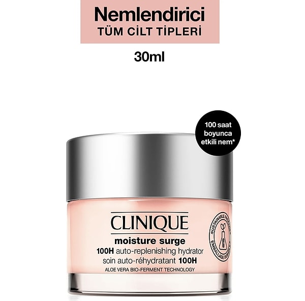 4. Clinique Moisture Surge 100 Saat Etkili Nemlendirici 30 ml