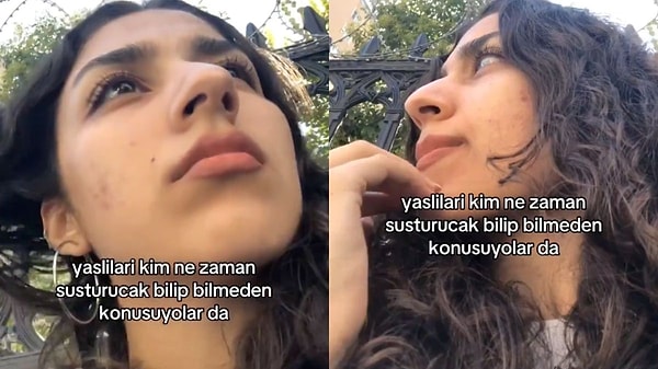 Kan donduran olay sonrası olayla ilgili konuşan yaşlı kadınları kayda alan bir genç duyduklarına tepki gösterdi. Yaşlı kadınların, öldürülen Ayşenur Halil ve İkbal Uzuner'le ilgili "Kızlar kendi haddini bilmediği sürece erkekler böyle öküz gibi bizi sömürürler. Kabahat kendinde, adımlarını ona göre atacaksın.” dediği duyuldu.