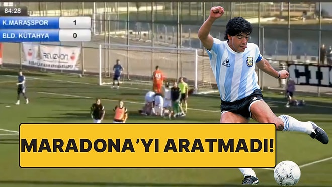 3.Lig'de Adar Aygür'den Messi'yi Kıskandıran Maradona'yı Hatırlatan Gol