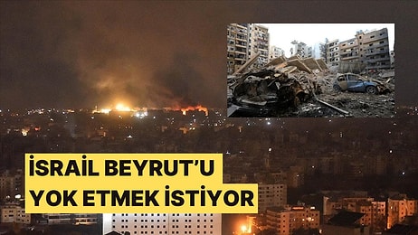 İsrail, Beyrut'u Vurmaya Devam Ediyor, Ölü Sayısı 2000'e Yaklaştı