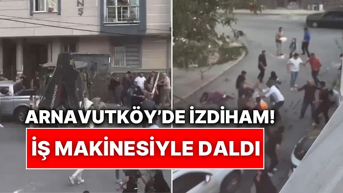 Ağaçtan Düşen Cevizler Kavgaya Sebep Oldu: İş Makinesini Komşularının Üzerine Sürdü