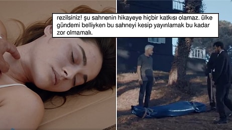 "Rezilsiniz!": Yabani Dizisindeki Kadın Cinayeti Sahnesi Bardağı Taşırdı!