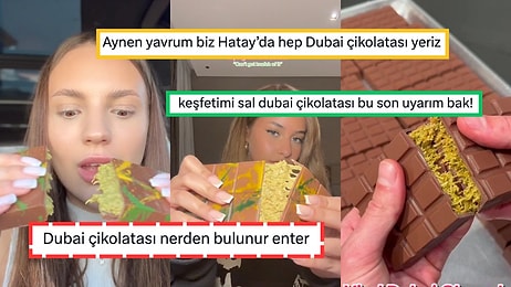 Kimi Görmekten Bıktı Kiminin Rüyasına Giriyor: Sosyal Medyayı Ele Geçiren Dubai Çikolatası Kriz Çıkardı