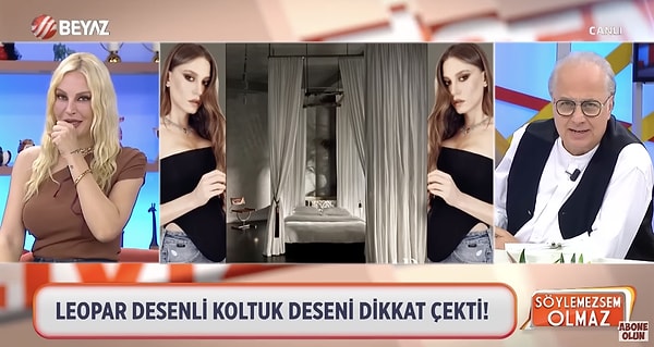 "Mert Demir asla o yatakta yatamamıştır, yatmamıştır. Yatırmamıştır Serenay Sarıkaya" diyen Özcan'ın "Serenay Sarıkaya'nın o yatakta en çok kimin yatmasını istediğini de biliyorum" demesi herkesi çok sinirlendirdi.