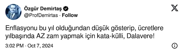 Enerji ve Tabii Kaynaklar Bakanı Alpaslan Bayraktar'ın "Doğalgaz'a zam yapmayı planlamıyoruz" açıklaması üzerine Demirtaş sinirlendi, "kata-külli, dalavere bunlar" dedi.