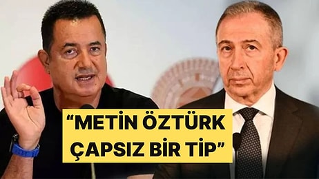 Fenerbahçe Asbaşkanı Acun Ilıcalı, Metin Öztürk'e Cevap Verdi "Galatasaray'a Yakıştıramadım" Dedi