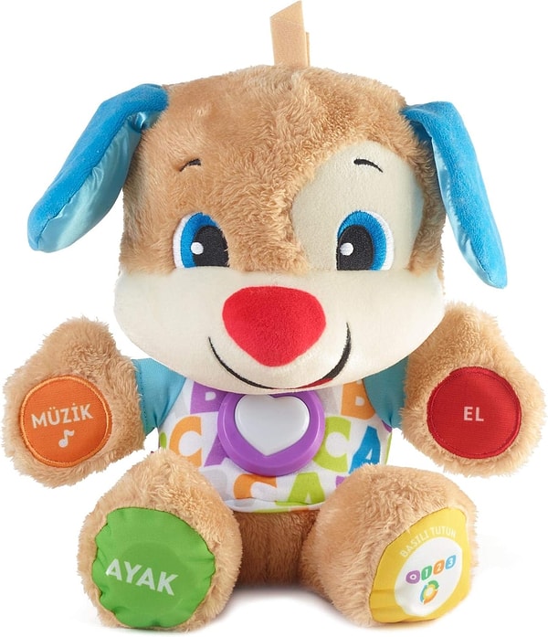 6. Fisher-Price Eğlen&Öğren Eğitici Köpekçik