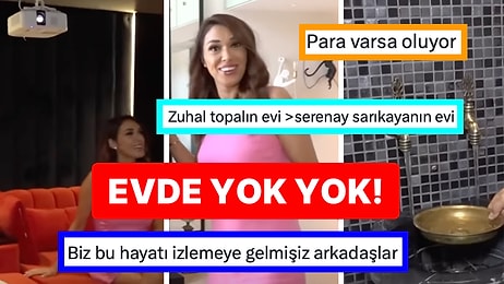 Evde Yok Yok! Zuhal Topal'ın Lüks Evi İzleyenlerin Çenesini Yormaya Yetti