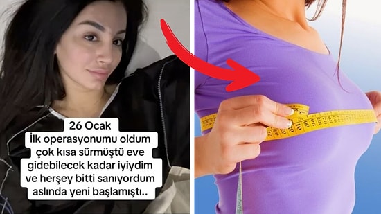 Ameliyatsız Meme Büyütme Operasyonu Olan Kadın Yaşadığı Trajediyi Fotoğraflarla Günbegün Anlattı