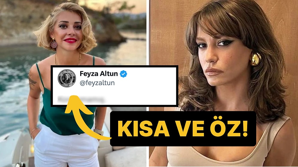 Konuşması Tepki Çekmişti: Serenay Sarıkaya'nın Kadın Cinayetleri Yorumuna Bir Taş da Feyza Altun'dan Geldi