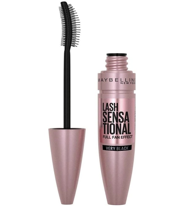 7. Maybelline New York Lash Sensational Yelpaze Etkili Siyah Maskara