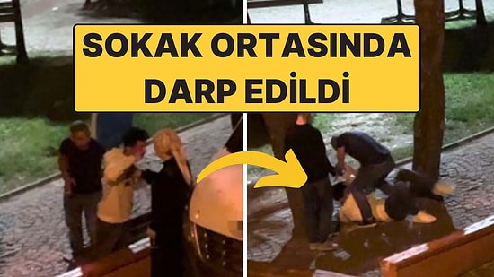 Bahçelievler'de Annesine El Kaldıran Genç, Babası ve Amcası Tarafından Sokak Ortasında Dövüldü