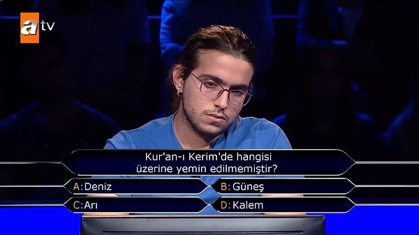 3. Kur'an-ı Kerim'de hangisi üzerine yemin edilmemiştir?