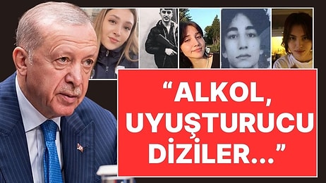 Cumhurbaşkanı Erdoğan'dan Türkiye'nin Konuştuğu Cinayetlerle İlgili Açıklama: "Alkol, Uyuşturucu, TV Dizileri"