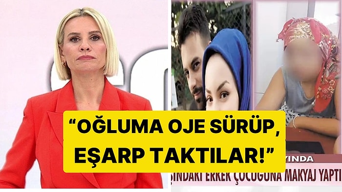 Esra Erol'da Çocuk İstismarında Yeni Bir Skandal Daha: "Oğluma Oje Sürüp, Eşarp Taktılar!"