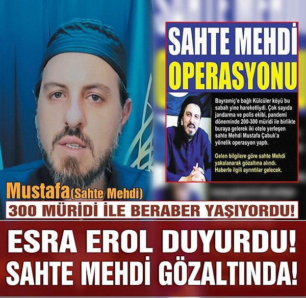 Operasyon sırasında polislere saldırdığı belirtilen Çabuk'un otelinde kalan bir kişinin ise kaçtığı açıklandı. Çalışmalar devam ederken telden yüklü miktarda para ve değerli eşya çıkarıldı.