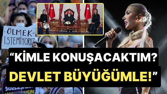 Hande Yener, Recep Tayyip Erdoğan'la Görüşmeye Gittiği İçin Kendisine "Yalaka" Diyenlere Konserde Cevap Verdi