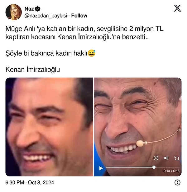 1. Müge Anlı'ya sevgilisi tarafından 2 milyon TL dolandırılan adam damga vurmuştu. Programda Kenan İmirzalıoğlu'na benzetilen adam, goygoydan nasibini aldı!