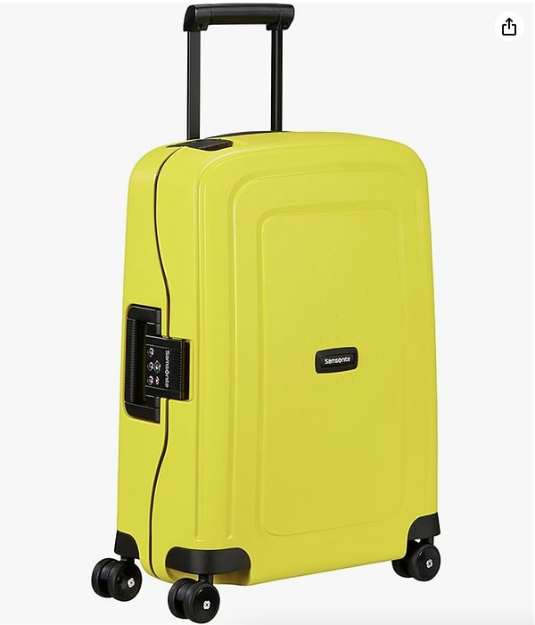 2. Samsonite Unisex S'CURE Valiz Gündelik - Lime