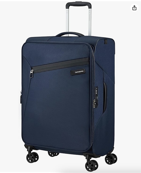 8. Samsonite Lıtebeam - Spinner Valiz - Midnight Blue