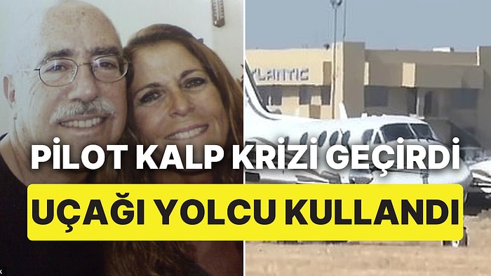 Havacılık Tarihine Geçti: Pilot Kalp Krizi Geçirince Uçağı İndirmek Yolcuya Kaldı