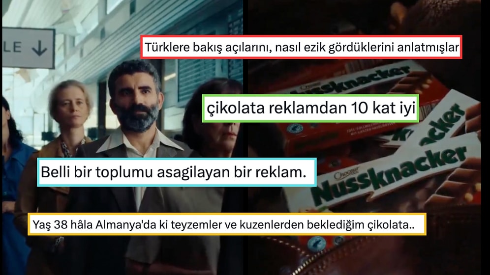 Gurbetçilerin Türkiye’ye Gelirken Eksik Etmedikleri Nussknacker Çikolata Reklamı Sosyal Medyayı İkiye Böldü