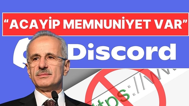 Bakan Uraloğlu'ndan Gündem Yaratan Discord Açıklaması: "Acayip Bir Memnuniyet Var"