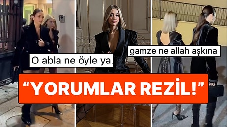 Hande Erçel'in Ablası Gamze Erçel'in Yüksek Topukluyla Yürümekte Güçlük Çekmesi Birilerine Fena Battı