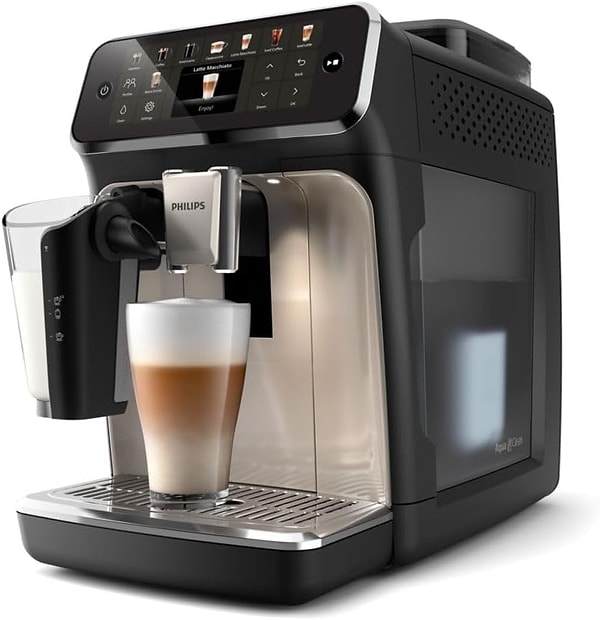 Philips EP5547/90 Tam Otomatik LatteGo Espresso Makinesi, 5500 Serisi,