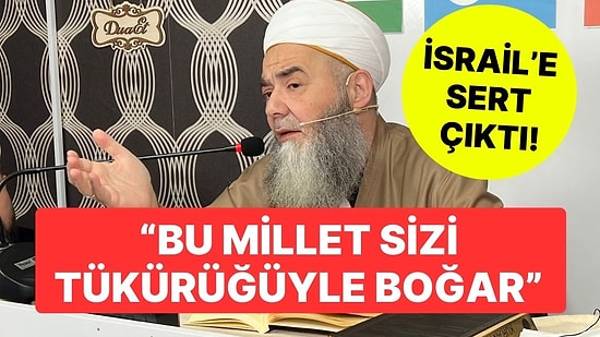 Cübbeli Ahmet Hoca, İsrail'e Gözdağı Verdi: "Bu Millet Tükürüğüyle Boğar Sizi"