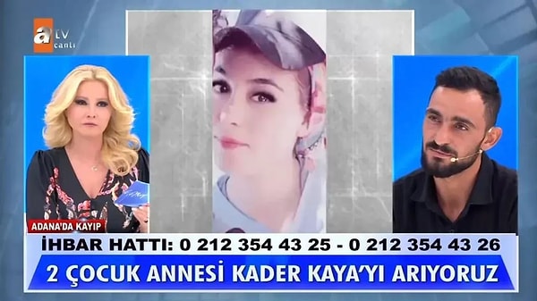 TikTok'u sık kullandığı söylediği eşi evden kaçtığı için Müge Anlı'ya başvurmuştu. Anlı, "Neden bir insan kendini sosyal medyada paylaşır?" diye sordu.