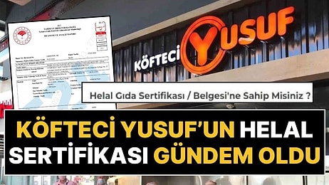 Domuz Eti Raporu Sonrası Köfteci Yusuf'un Helal Sertifikası Gündem Oldu!