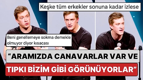 "Dahil Ol" : Stand Upçı Daniel Sloss Yaşanan İstismar Vakalarında Erkeklere Düşen Görevi Anlattı