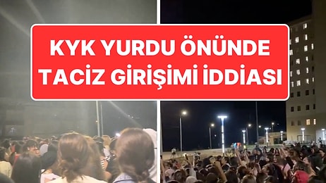 Mersin’de KYK Önünde 2 Kız Öğrenciye Taciz İddiası: Öğrenciler Eylem Yaptı