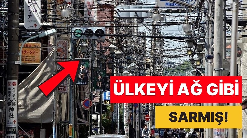 Gelişmiş Ülkelerin Aksine Japonya'nın Elektrik Kabloları Neden Yerin Altında Değil?