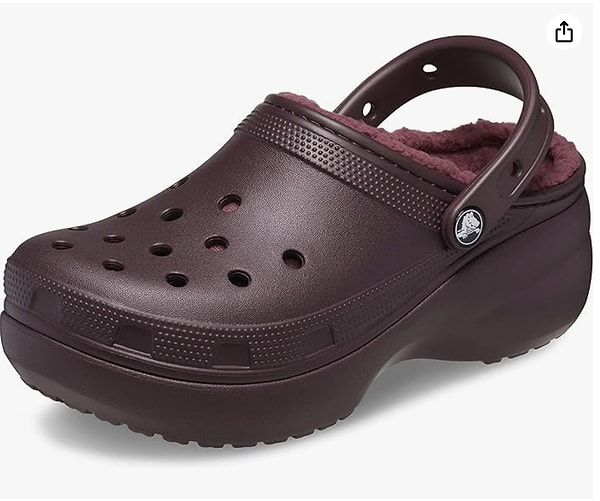 Crocs Classic Platform Lined Clog W Sandalet