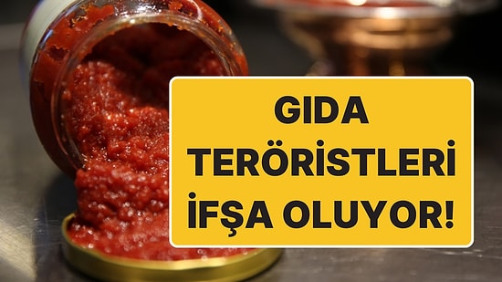 Gıda Teröristleri: Mutfakların Vazgeçilmezi Salçaya Gıda Boyası Katmışlar