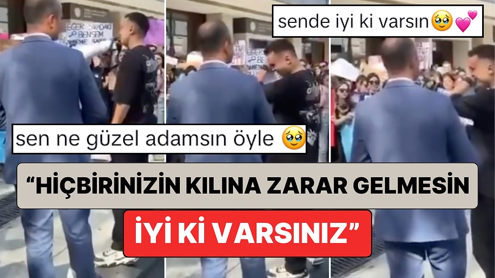 Okulunda Kadın Cinayetleri İçin Yapılan Eylemde Gözyaşları İçinde Konuşma Yapan Genç Herkese Umut Oldu