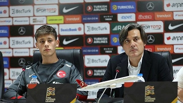 A Milli Futbol Takımımızın Karadağ ile karşılaşacağı maç öncesi Teknik Direktör Vincenzo Montella ve Arda Güler basının karşısına çıktı.