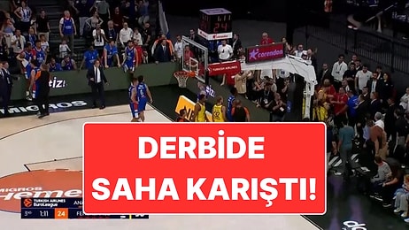 Anadolu Efes-Fenerbahçe Beko Maçında Olay: Tarık Biberovic ile Elijah Bryant Arasında Sinirler Gerildi!