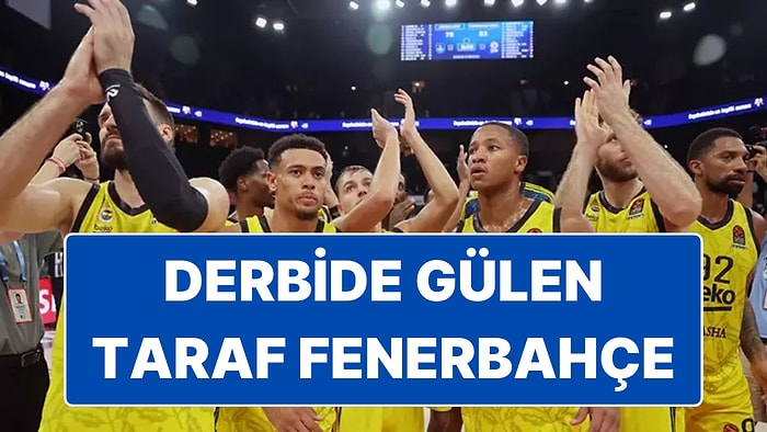 Turkish Airlines EuroLeague'de İstanbul Derbisinin Kazananı Belli Oldu: Anadolu Efes 78-83 Fenerbahçe Beko