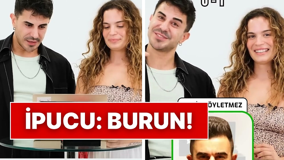 Aslı Bekiroğlu ve Halil İbrahim Göker Influencerları Burunlarından Tahmin Etmeye Çalıştı!