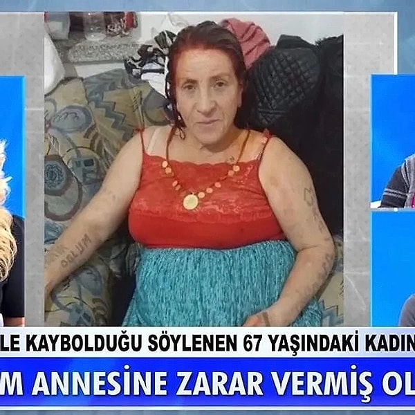 12. Müge Anlı'da TikTok'ta 10 bin takipçiye sahip 67 yaşındaki Şahinaz Çıra, 2 kilo altın alıp kaçmıştı. Oğlu Muhammet'in annesini aramak için başvurduğu programda Şahinaz Çıra bulundu.