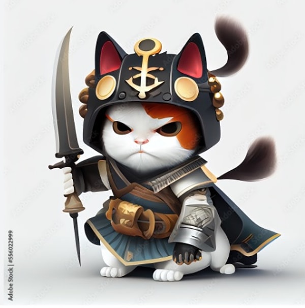 Samurai Cat